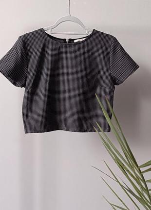 🌹1+1=3🌹топ в клетку от pull & bear, размер м