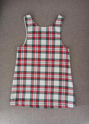 Сарафан в клетку