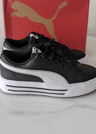 Кроссовки puma р.40-й(25,5см)кожа.1 фото