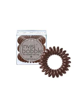 Гумки-браслет для волосся invisibobble original pretzel brown (3 шт.)