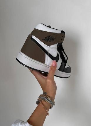 Дуже круті кеди jordan retro 1 dark mocha3 фото