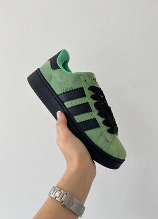 Дуже круті кеди adidas campus 00s turquoise5 фото