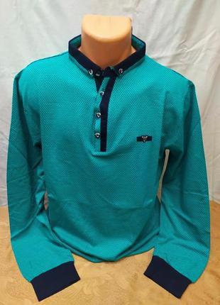 Стильний реглан, поло. великий розмір. туреччина