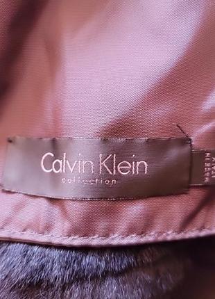 Стильная оригинальная дубленка пальто куртка calvin klein