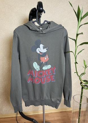 Кофта толстовка benetton &nbsp;disney mickey mouse р.xs-s