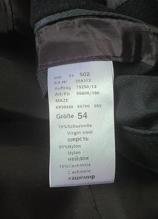 Мужское кашемировое пальто от германского бренда премиум класса joop!8 фото
