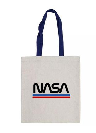 Эко сумка шоппер наса nasa