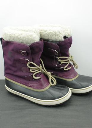 Зимові сапоги ботинки снігоходи sorel carnival insulated waterproof