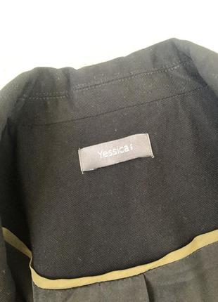 Базовый черный пиджак жакет yessica8 фото