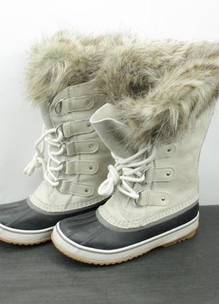 Зимние сапоги снегоходы sorel joan of arctic winter snow boots women's3 фото