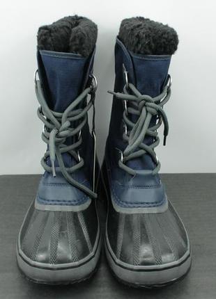 Зимние ботинки снегоходы sorel 1964 pac nylon waterproof winter boots men's collegiate navy / black2 фото