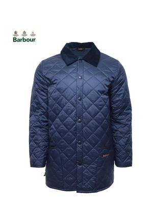 Чоловіча якісна стьоганка куртка barbour оригінал [ m - l ]