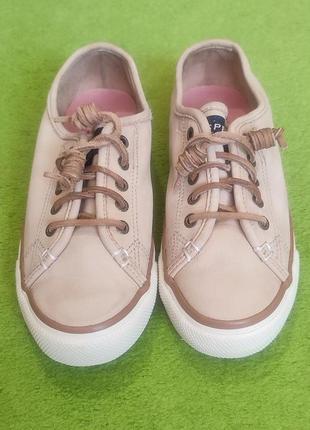 Кеды женские кожаные sperry5 фото