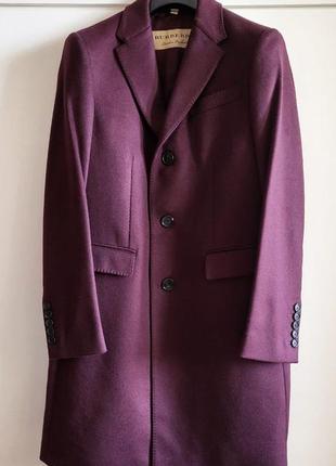 Мужское пальто burberry. оригинал1 фото