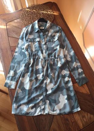 Легкое платье-рубашка