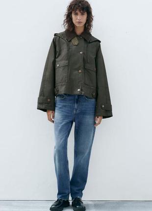 Вощеная куртка zw collection