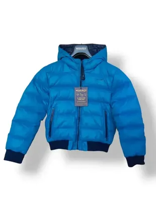 Двусторонняя хлопковая куртка woolrich kids (р. 6)