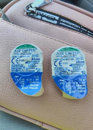 Линзы прозрачные для зрения