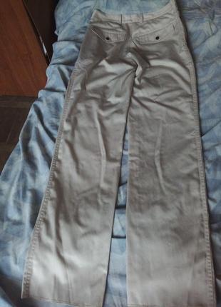 Свободные светлые брюки ретро5 фото