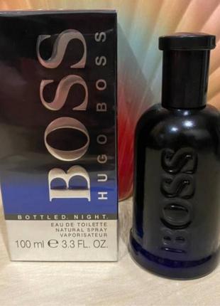 Туалетна вода hugo boss boss bottled night хьюго босс босс 100 мл