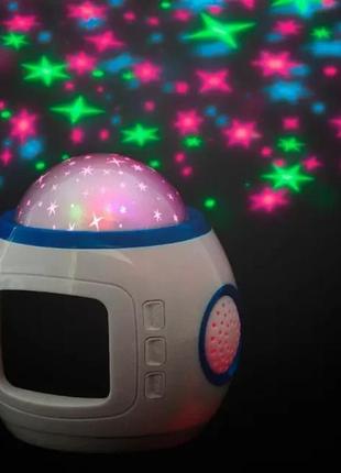 Часы, будильник, звездный проектор music and starry sky calendar