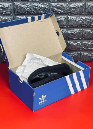 Adidas подростковые на липучках черные размеры 36-412 фото