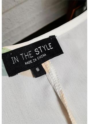 Довге плаття на ґудзиках у принт лимонки in the style8 фото