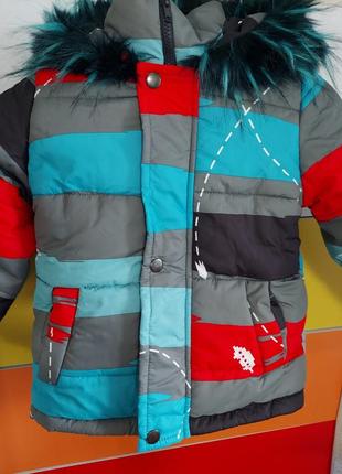 Нова зимова курточка на хлопчика, тепла.1 фото