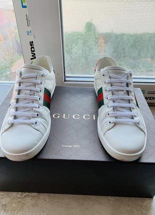 Кеды gucci ace оригинал2 фото