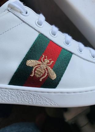 Кеды gucci ace оригинал5 фото