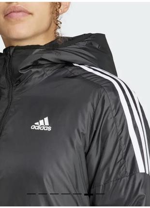 Женская куртка с капюшоном adidas essentials2 фото