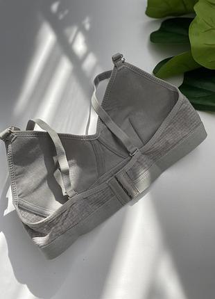 Топ бра бюстгальтер в рубчик