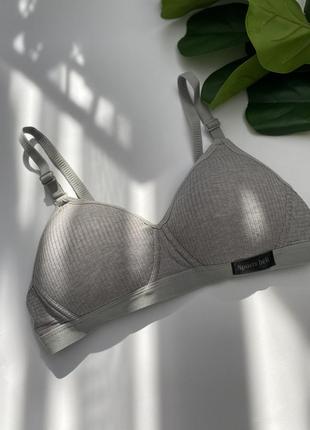 Топ бра бюстгальтер в рубчик