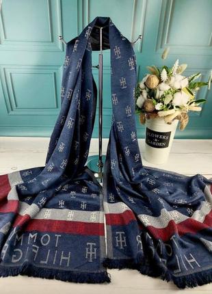 Модный шарф палантин платок в стиле tommy hilfiger томми халфигер7 фото