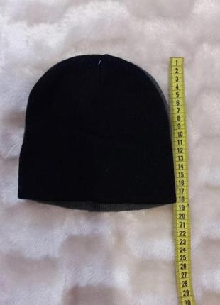 Набор шапок / черная шапка теплая /  серая шапка зимняя / осенняя шапка / черная шапочка / шапка для мальчика3 фото