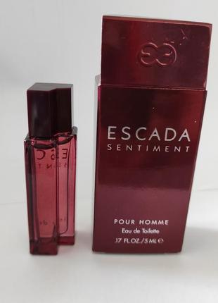 Escada sentiment pour homme миниатюра edt