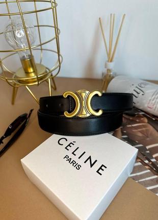 Жіночий ремінь в стилі celine селін люкс