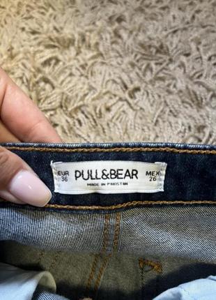 Стильные джинсы скинны pull &amp; bear6 фото