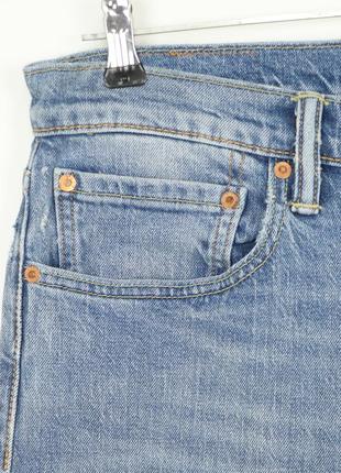 Чоловічі сині джинси штани levis 512 оригінал [ 34x34 ]6 фото