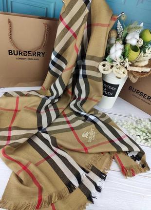 Шарф палантин хустка в стилі burberry барбері туреччина