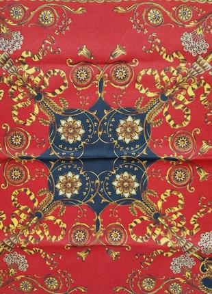 Яркая шелковый платок, япония5 фото