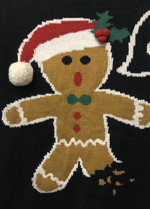 Очень красивый и стильный брендовый вязаный свитер 21.