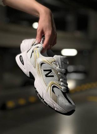 Жіночі кросівки new balance 530 white gold2 фото