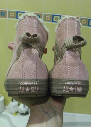 Кеды converse all star 37.5 замша5 фото