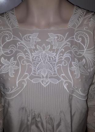 Блуза люкс бренду vanessa bruno франція 100% шовк3 фото