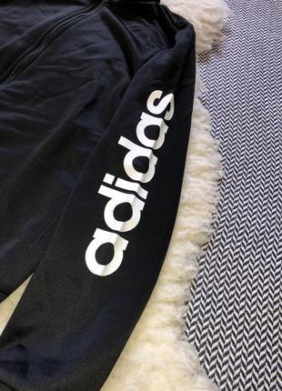 Олимпийка кофта спортивная adidas оригинал подростковая с лого на молнии бомбер8 фото