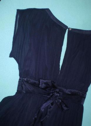 Платье шелковое uk10 р.s6 фото