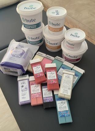 Віск italwax, паста bute, катриджі