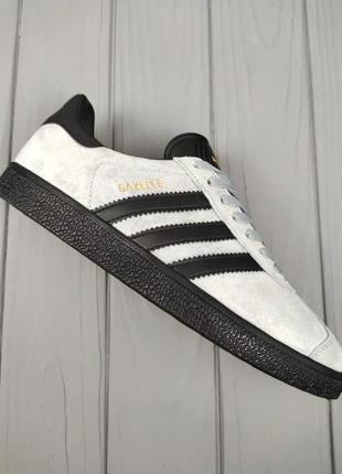 Adidas gazelle gray black4 фото