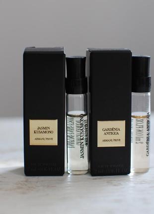 Armani 2 шт jasmin+gardenia, 4 мл